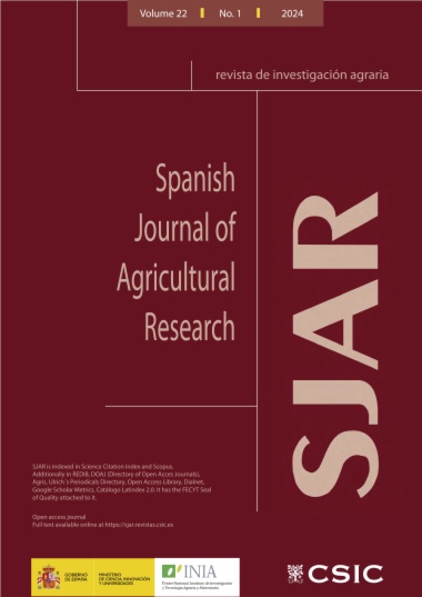 Spanish Journal of Agricultural Research