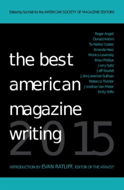 The Best American Magazine Writing 2015