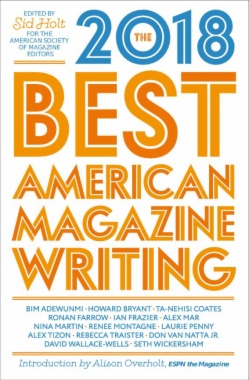 The Best American Magazine Writing 2018