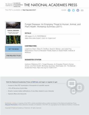 Fungal Diseases