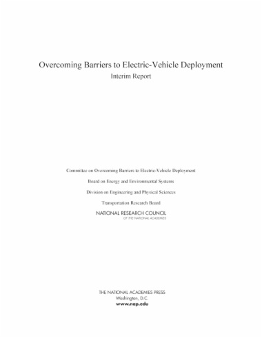 Overcoming Barriers to Electric-Vehicle Deployment