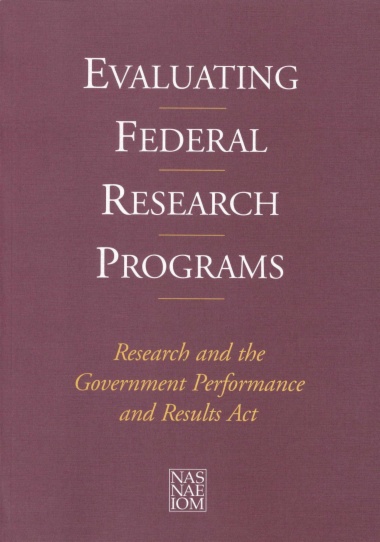 Evaluating Federal Research Programs