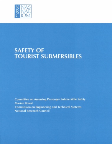 Safety of Tourist Submersibles