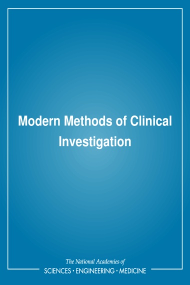 Modern Methods of Clinical Investigation