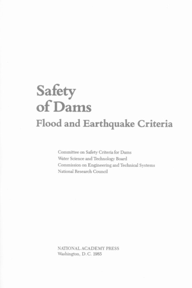 Safety of Dams