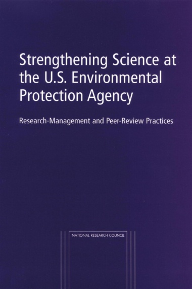 Strengthening Science at the U.S. Environmental Protection Agency