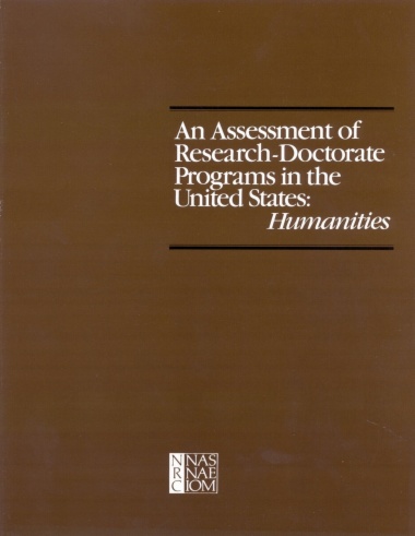 An Assessment of Research-Doctorate Programs in the United States