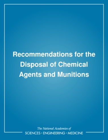 Recommendations for the Disposal of Chemical Agents and Munitions