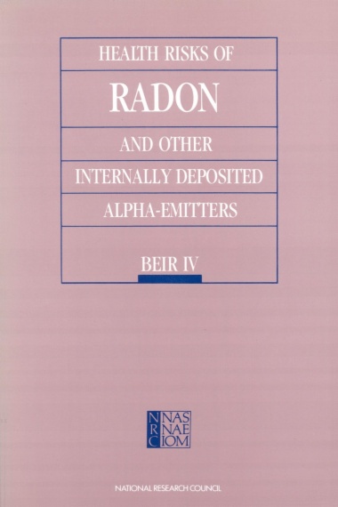 Health Risks of Radon and Other Internally Deposited Alpha-Emitters