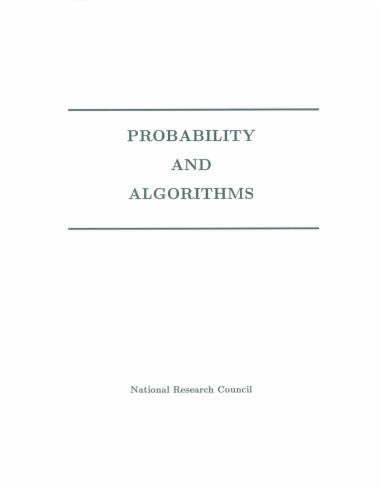 Probability and Algorithms