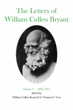 Letters of William Cullen Bryant