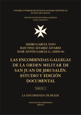 Las encomiendas gallegas de la Orden Militar de San Juan de Jerusalén 