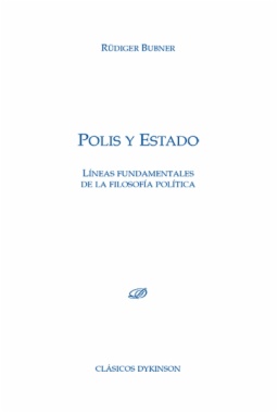 Polis y Estado : líneas fundamentales de la filosofía política