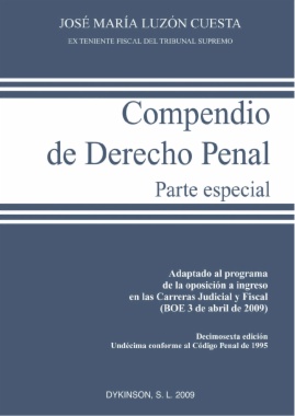 Compendio de Derecho Penal. Parte Especial