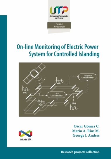 On-line monitoring of electric power system for controlled islanding