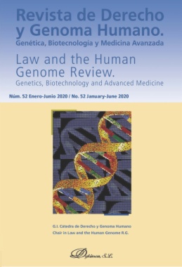 Revista de derecho y genoma humano = Law and the Human Genome Review. Núm. 52