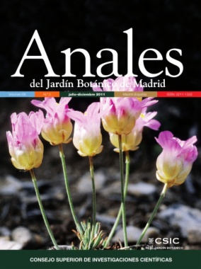 Anales del Jardín Botánico de Madrid Vol. 68, Número 2