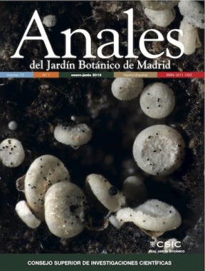 Anales del Jardín Botánico de Madrid Vol. 73, Número 1