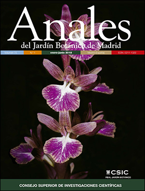 Anales del Jardín Botánico de Madrid Vol. 75, Número 1