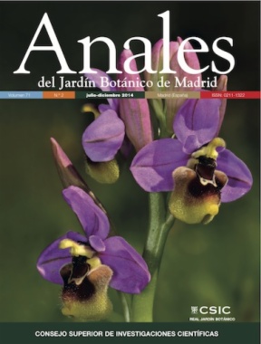 Anales del Jardín Botánico de Madrid Vol. 71, Número 2