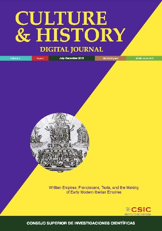 Culture & History Digital Journal Volume 5, Issue 2