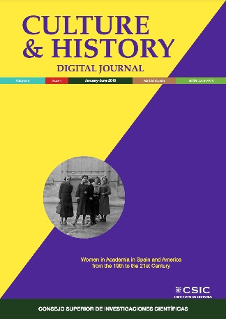 Culture & History Digital Journal Volume 8, Issue 1