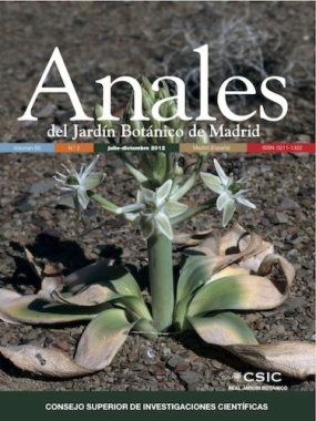 Anales del Jardín Botánico de Madrid Vol. 69, Número 2