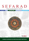Sefarad. Revista de Estudios Hebraicos y Sefradíes. Número 1