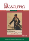 Asclepio. Revista de historia de la medicina y de la ciencia. Número 1