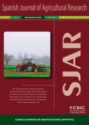 Spanish Journal of Agricultural Research, Vol. 23, núm. 3