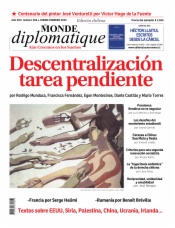 Periódico le monde diplomatique. Descentralización, pensiones, Palestia, Siria