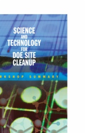 Science and Technology for DOE Site Cleanup