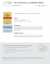 Coverage Measurement in the 2010 Census