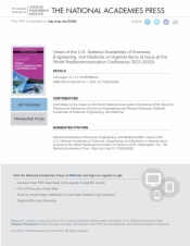 Views of the U.S. National Academies of Sciences, Engineering, and Medicine on Agenda Items at Issue at the World Radiocommunication Conference 2023