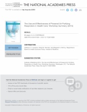 The Use and Effectiveness of Powered Air Purifying Respirators in Health Care