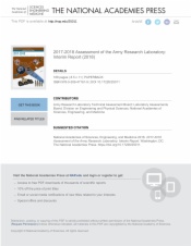 2017-2018 Assessment of the Army Research Laboratory