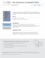 Analysis of Engineering Design Studies for Demilitarization of Assembled Chemical Weapons at Pueblo Chemical Depot