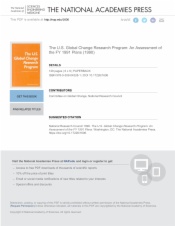 The U.S. Global Change Research Program