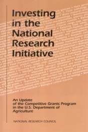 Investing in the National Research Initiative