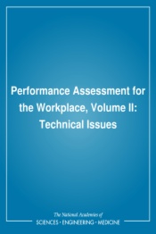 Performance Assessment for the Workplace, Volume II