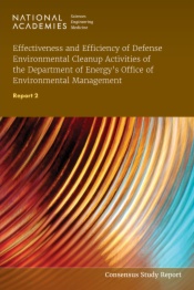 Effectiveness and Efficiency of Defense Environmental Cleanup Activities of the Department of Energy