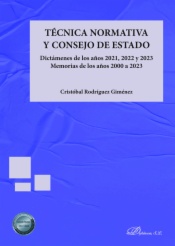 Técnica normativa y Consejo de Estado