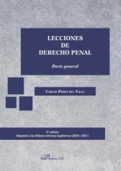 Lecciones de Derecho Penal. Parte general
