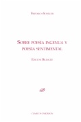 Sobre poesía ingenua y poesía sentimental