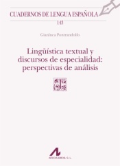 Lingüística textual y discursos de especialidad: perspectivas de análisis