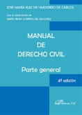 Manual de derecho civil I. Parte general y Derecho de la persona