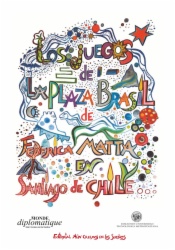 Los juegos de la plaza Brasil de Federica Matta en Santiago de Chile