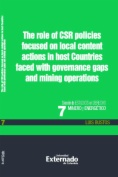 The role of CRS polices focused on local content actions in host countries faced with governance gaps and mining operation