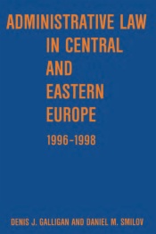 Administrative Law in Central and Eastern Europe
