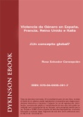 Violencia de género en España, Francia, Reino Unido e Italia : ¿un concepto global?